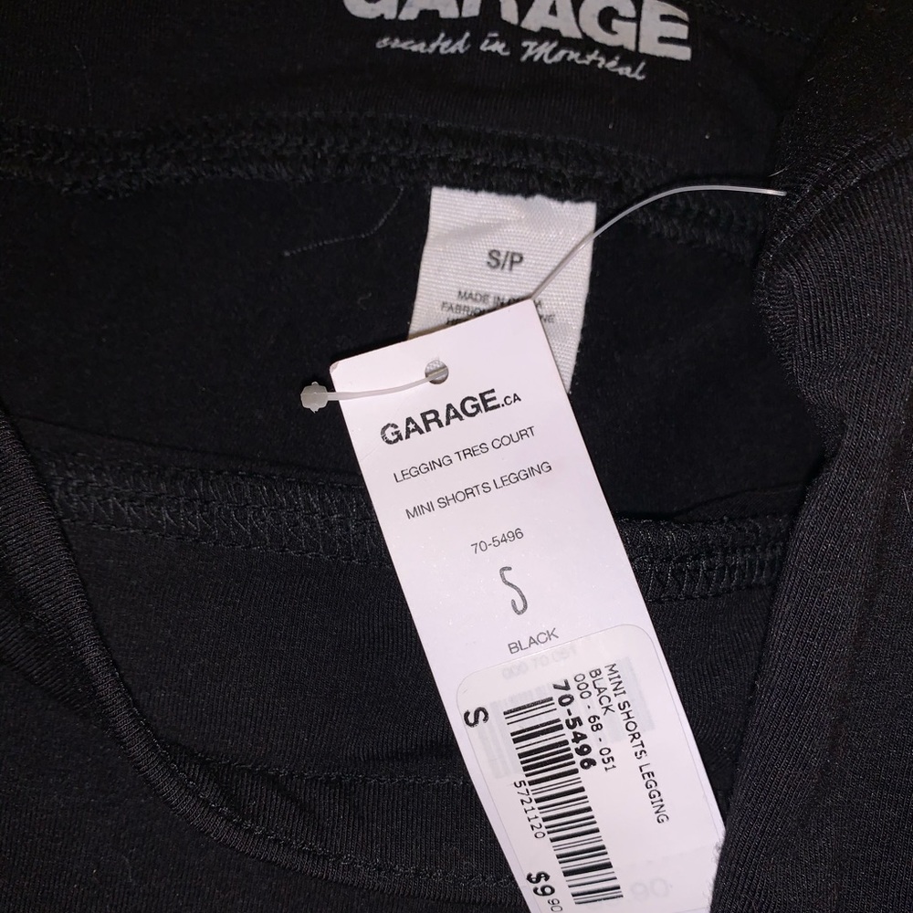 Garage cotton shorts